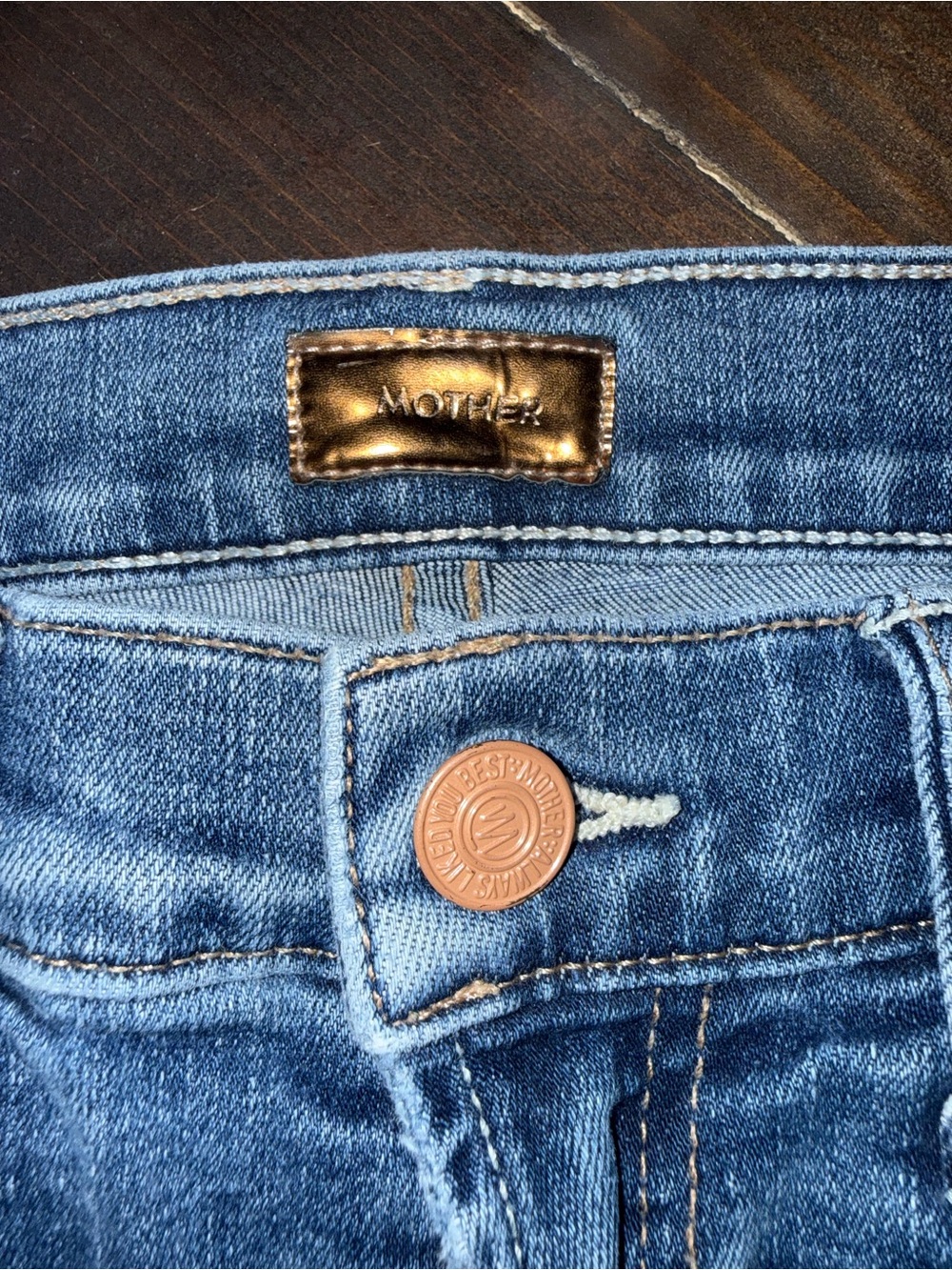 Mother Denim The Insider Crop Fray Jeans in Walking On Coals Size 26 - Picture 4 of 13